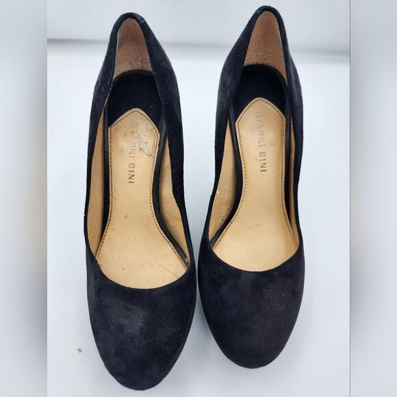 Gianni Bini Black‎ Platform Heels Size 7.5 - Picture 1 of 15